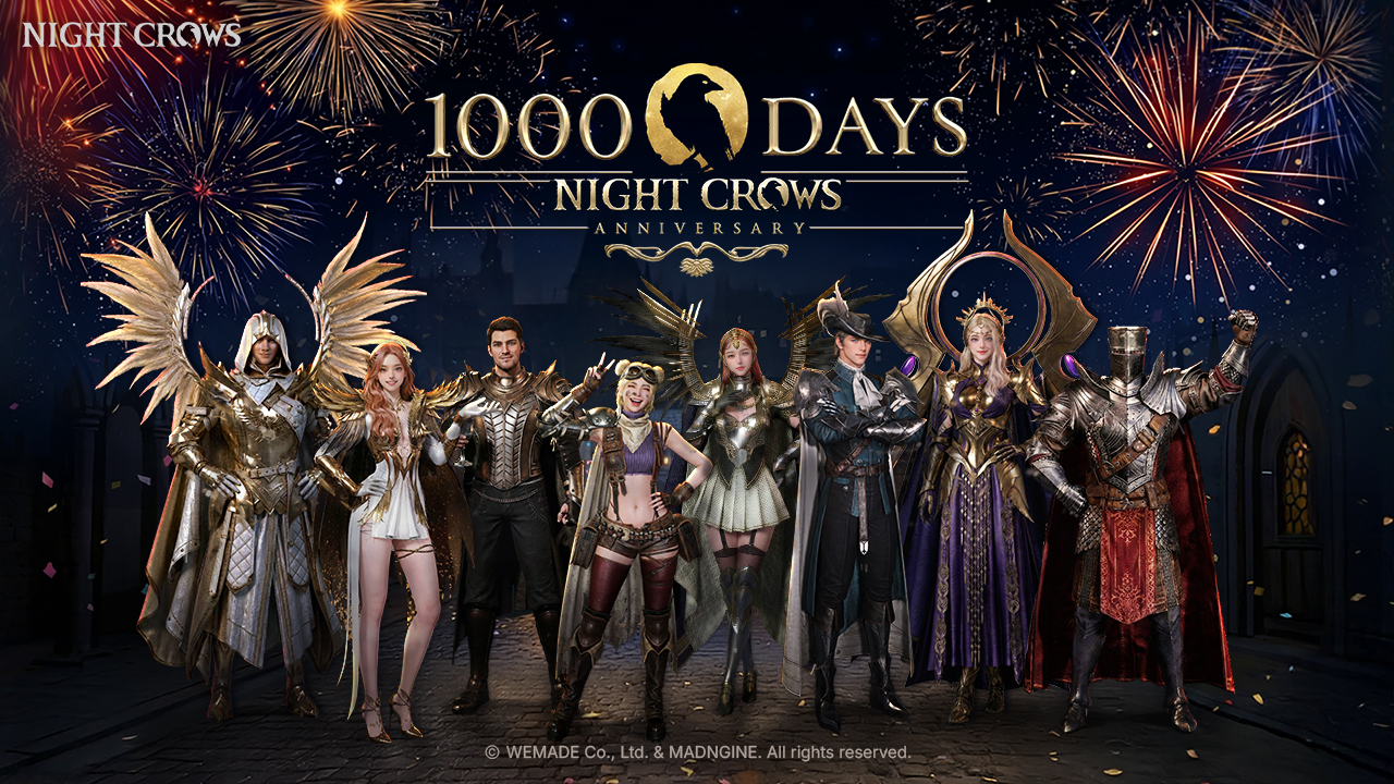 [나이트 크로우] 1000일 기념 감사 캠페인